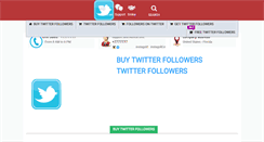Desktop Screenshot of buy-twitter-followers.com